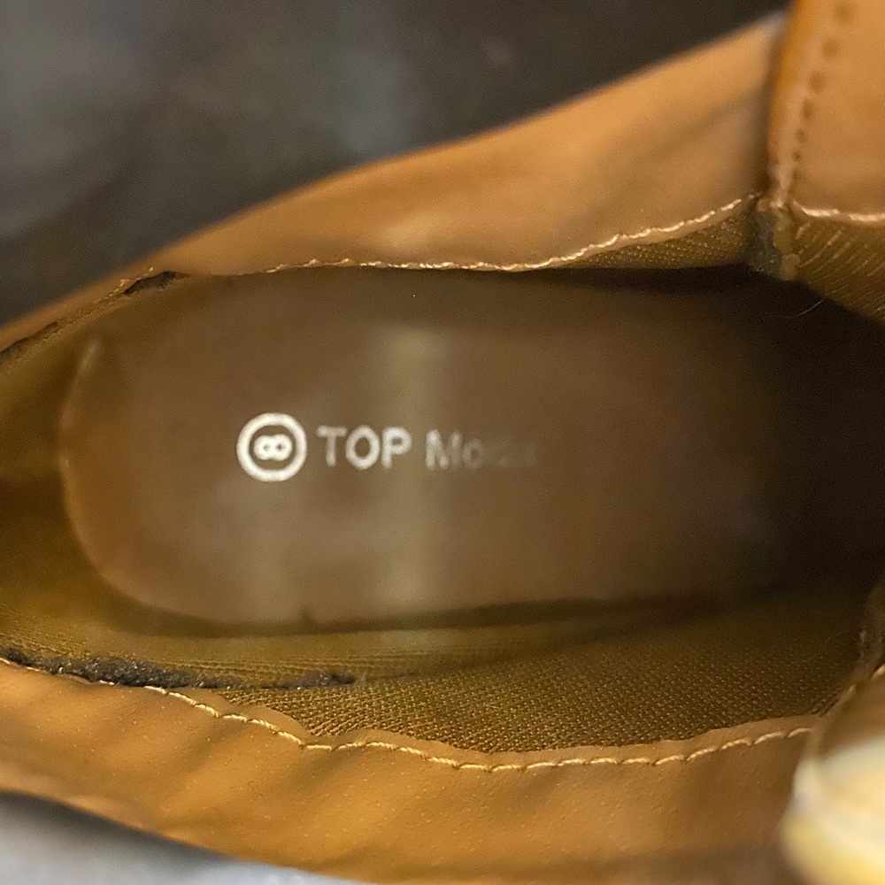Top Moda healed work boot - Picture 4 of 5